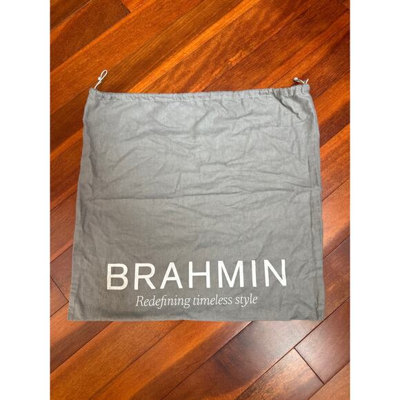 Brahmin Large Dust Cover Bag for Large Handbag 21" x 20" Gray - Picture 1 of 2